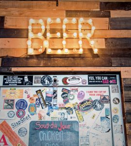 Lock 27 Brewing - Centerville Brewpub - neon Beer sign