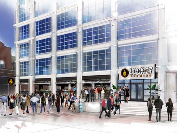 Rendering of Lock 27 Brewing
