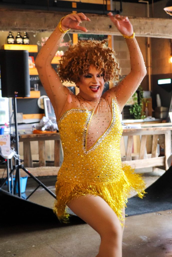 Drag Brunch in the Dayton Taproom! Lock 27 Brewing’s sold out event hosted by Scarlett Moon